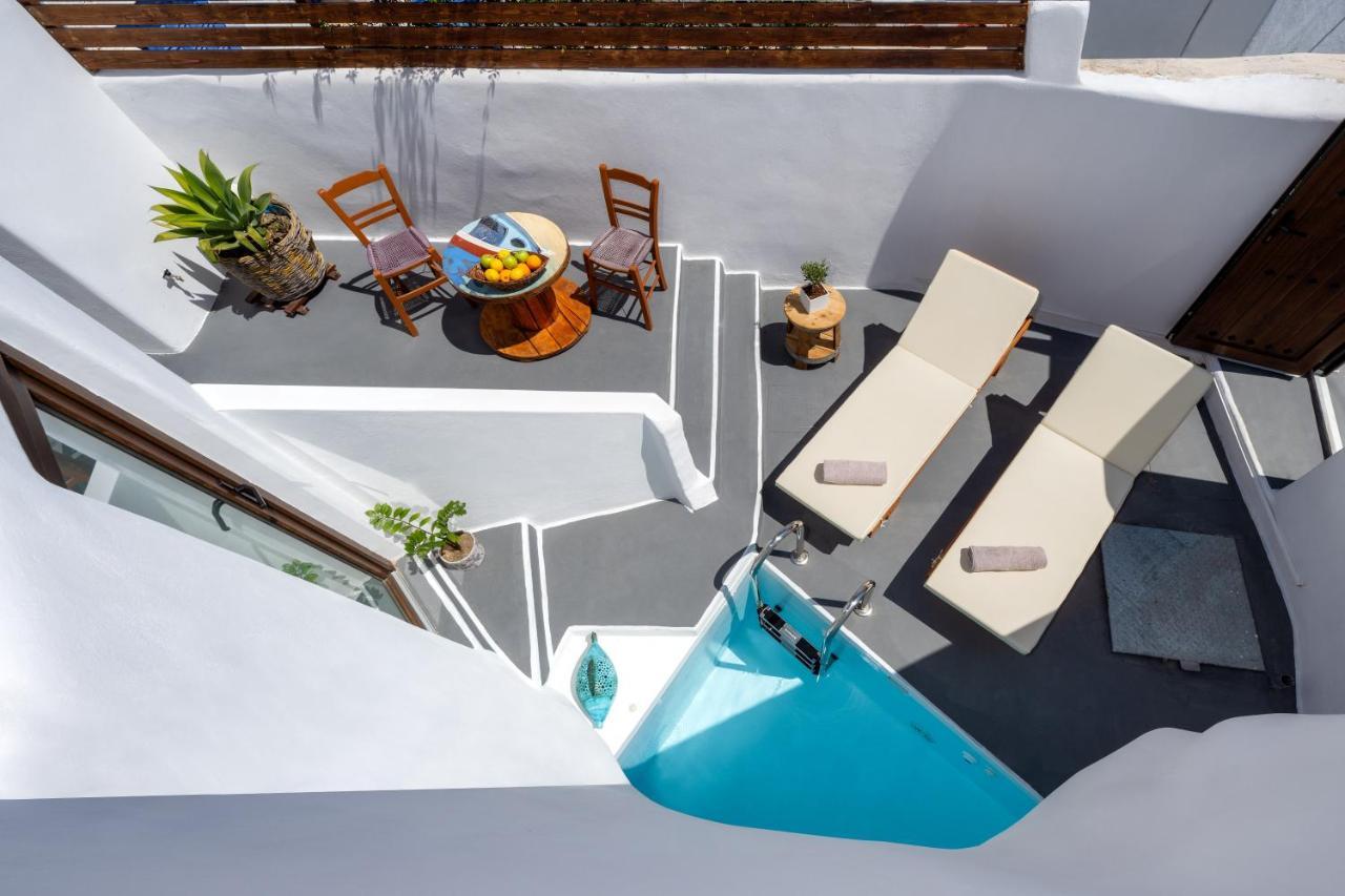 Aegean Mist Luxury Suites Megalochori  Luaran gambar