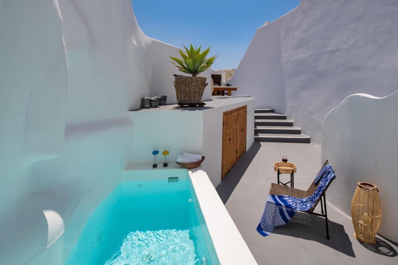 Aegean Mist Luxury Suites Megalochori  Luaran gambar